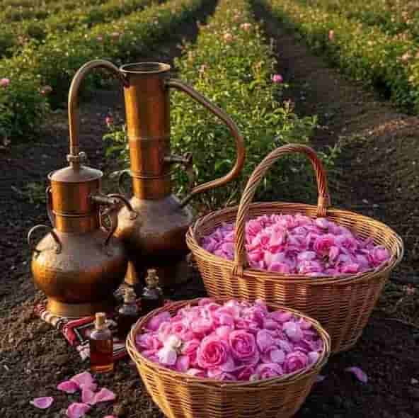 گلاب کاشان با عطر ماندگار